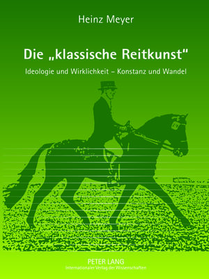cover image of Die «klassische Reitkunst»